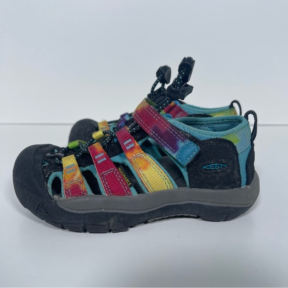 Keen Unisex Kids 11 Newport H2 Closed Toe Sandals Multicolor Trail Shoes - Picture 5 of 13
